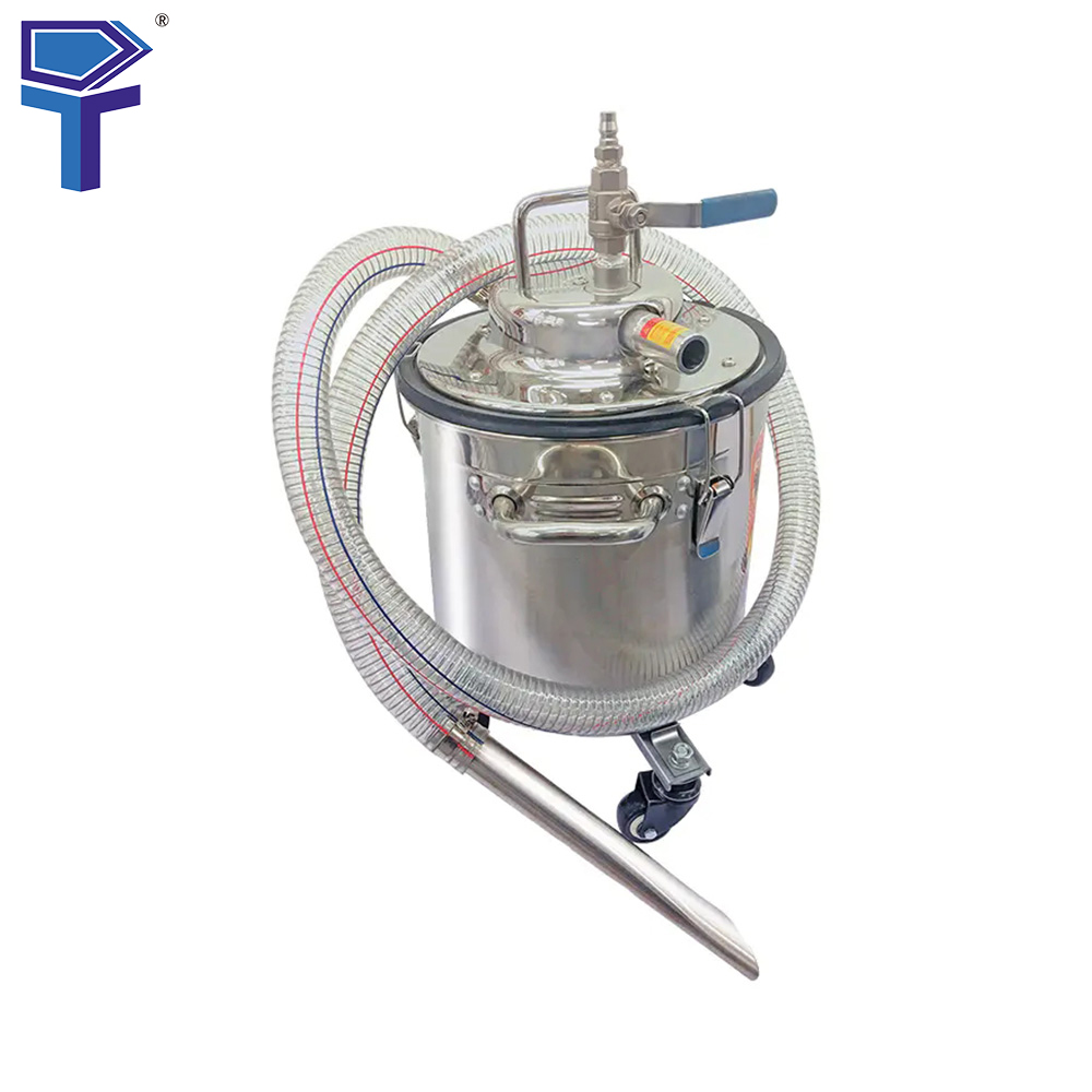 SUS 304 stainless steel pneumatic vacuum cleaner TD-501