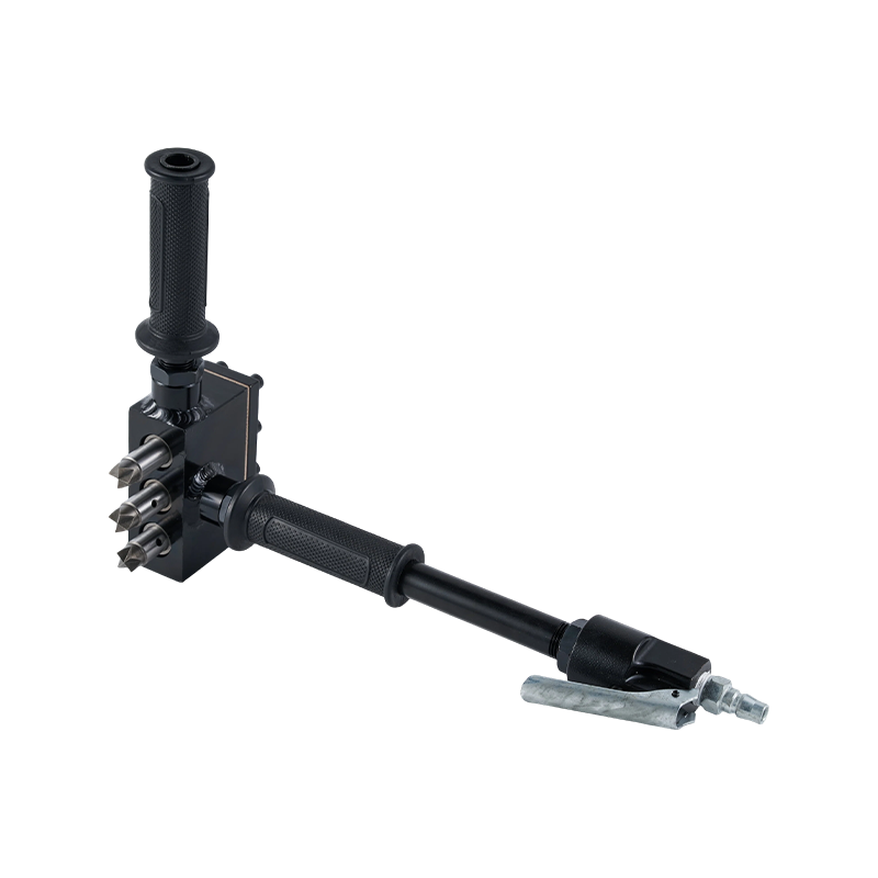 Pneumatic Three-Head Chisel Hammer