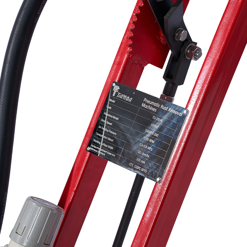 Pneumatic Deck Derusting Machine